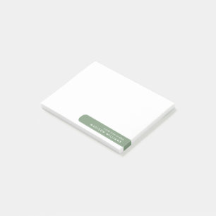 Notas Post-it® Moderna historia Minimalista personalizada