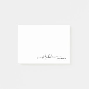 Notas Post-it® Moderna y moderna escritura de estilo moderno Girl