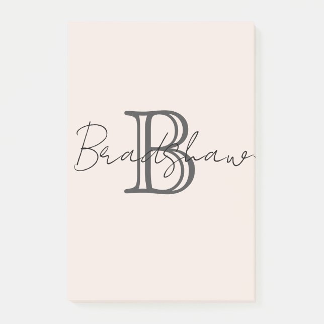 Notas Post-it® Moderno (Anverso)