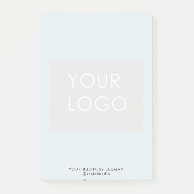 Notas Post-it® Moderno logotipo profesional de empresa de negocio (Anverso)