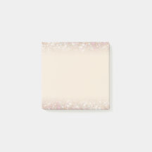 Moderno Pastel Sparkling Gold Silver Ombre Square