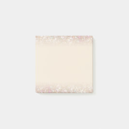 Notas Post-it® Moderno Pastel Sparkling Gold Silver Ombre Square