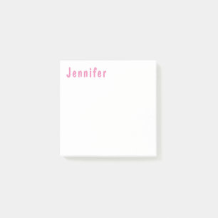 Notas Post-it® Moderno profesional Minimalista
