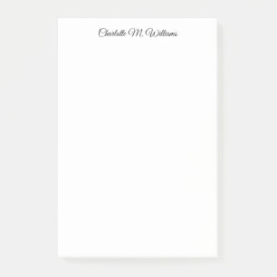 Notas Post-it® Moderno profesional Minimalista y sencillo