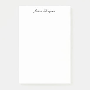 Notas Post-it® Moderno y elegante, sencillo profesional