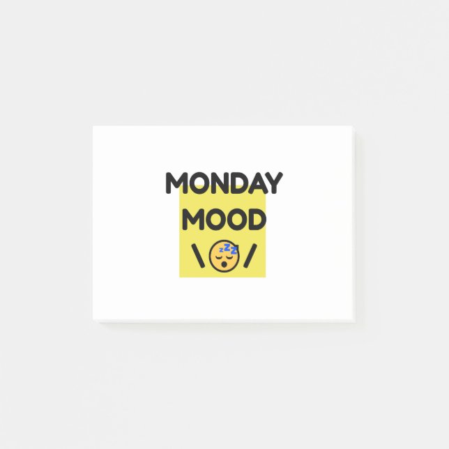 Notas Post-it® modo lunes (Anverso)
