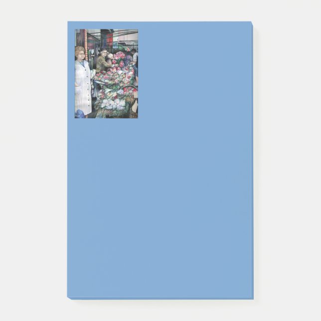 Notas Post-it® Momento mágico en el mercado de Misloc (Anverso)