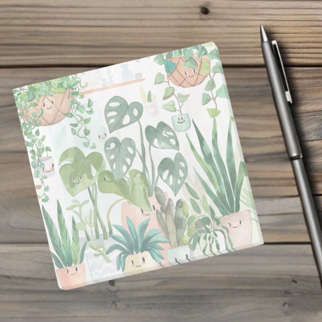 Notas Post-it® Mona linda planta de interior botánica acuarela ca (Subido por el creador)