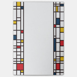 Notas Post-it® Mondrian de Stijl
