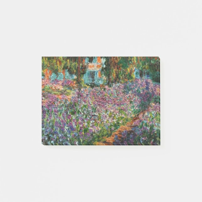 Notas Post-it® Monet The Artist's Garden at Giverny (Anverso)