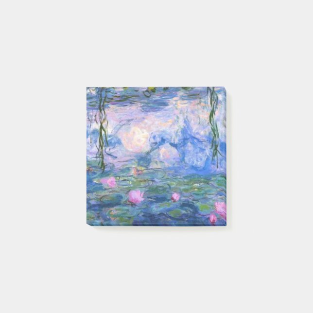 Notas Post-it® Monet Waterlilies (Anverso)