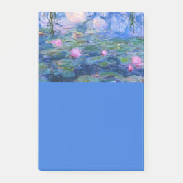 Notas Post-it® Monet Waterlilies