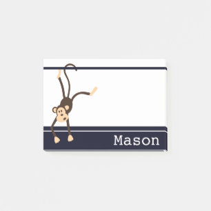 Notas Post-it® Mono Cheeky Funny Personalizado