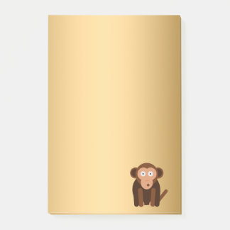 Notas Post-it® mono lindo personalizado