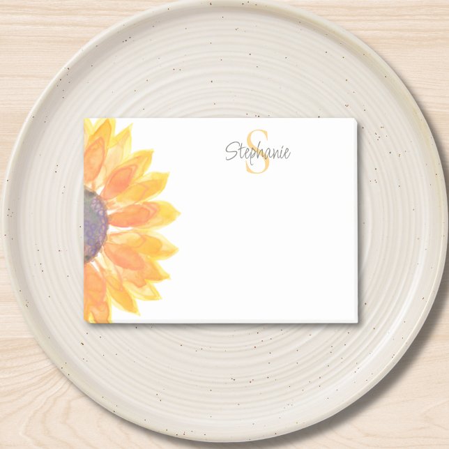 Notas Post-it® Monogram Floral (Subido por el creador)