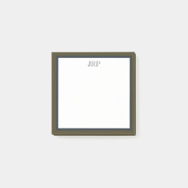 Notas Post-it® Monogram Post-It Notes