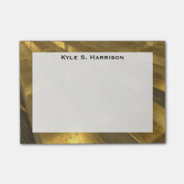 Notas Post-it® Monograma Feng Shui Lingotes de Oro Riqueza