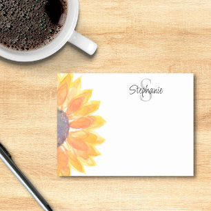 Notas Post-it® Monograma Floral