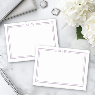 Notas Post-it® Monograma Morado