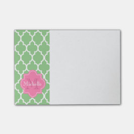 Notas Post-it® Monograma personalizado