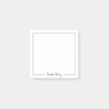 Monograma simple púrpura lindo nombre completo