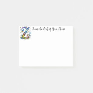 Notas Post-it® Monograma sinusal Z