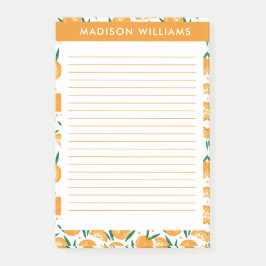 Notas Post-it® monogramado, nombre,