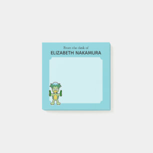 Notas Post-it® Monstruo japonés Kappa Yokai - Personalizado