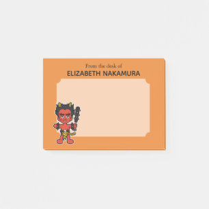 Notas Post-it® Monstruo japonés Oni Yokai - Personalizado