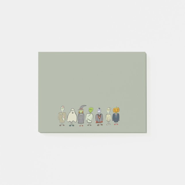 Notas Post-it® ¡Monstruos! (Anverso)