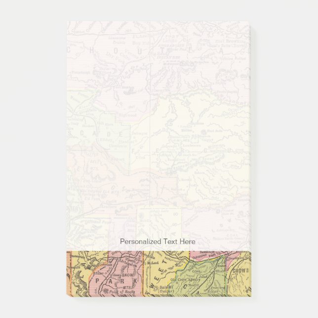 Notas Post-it® Montana (Anverso)