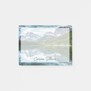 Notas Post-it® Montañas Canadian Rockies, Alberta Canadá