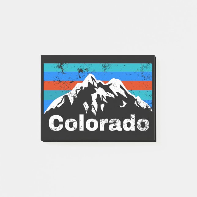 Notas Post-it® Montañas Colorado (Anverso)