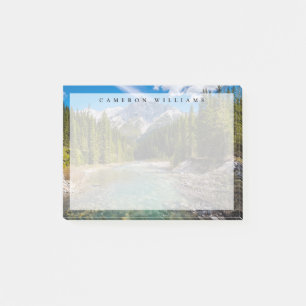 Notas Post-it® Montañas   Parque nacional Banff, Rockies Canadien