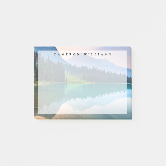 Notas Post-it® Montañas | Parque nacional Yoho, Columbia Británic (Anverso)