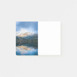 Notas Post-it® Montañas y Lago de la Naturaleza Fotografía