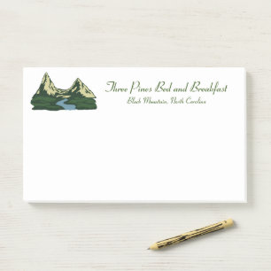 Notas Post-it® Montañas y ríos -