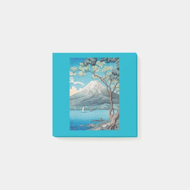 Notas Post-it® Monte Fuji del lago Yamanaka (Anverso)
