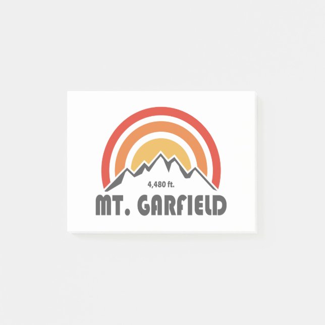 Notas Post-it® Monte Garfield New Hampshire (Anverso)