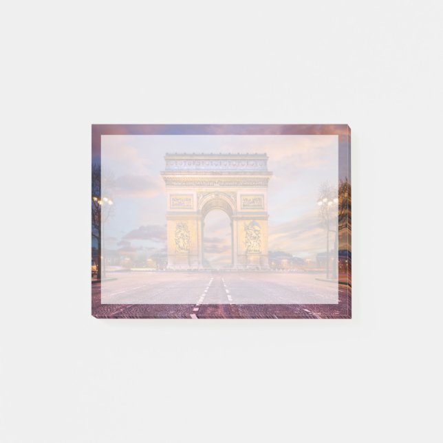 Notas Post-it® Monumentos | Arco de Triomphe, París, Francia (Anverso)