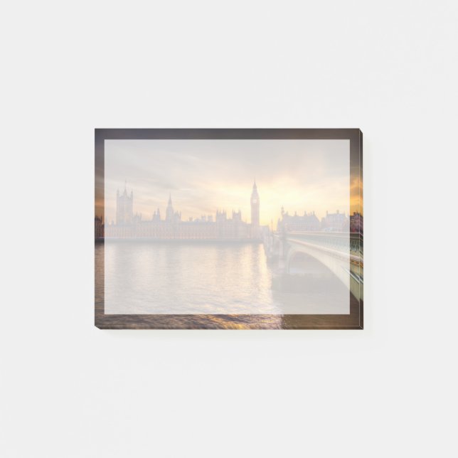 Notas Post-it® Monumentos | Big Ben y cámaras del Parlamento (Anverso)