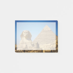 Notas Post-it® Monumentos   Esfinge y pirámide de Egipto