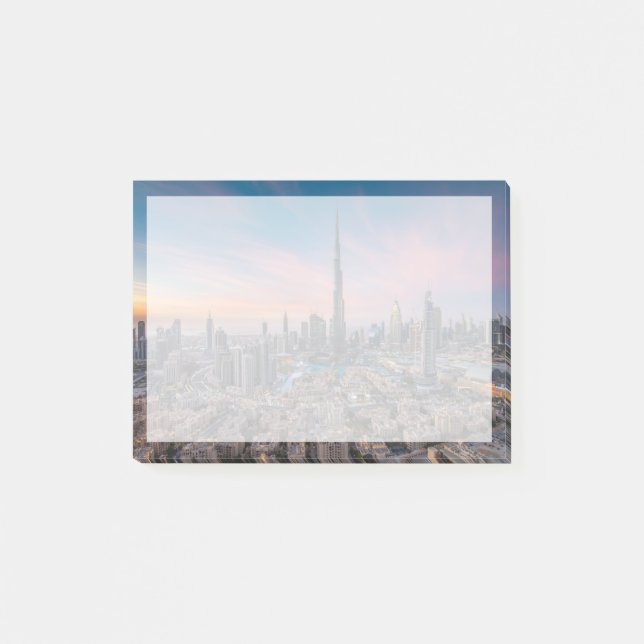 Notas Post-it® Monumentos | Paisaje urbano de Dubai (Anverso)