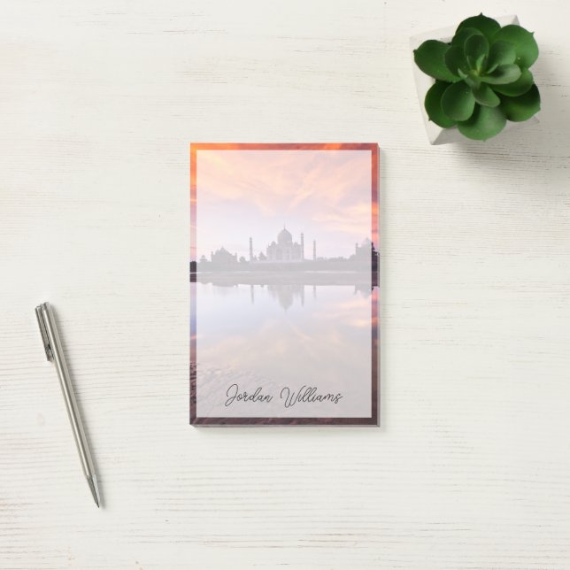 Notas Post-it® Monumentos | Taj Mahal Sunset (Oficina)