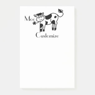 Notas Post-it® Moo Cow Thunder_Cove