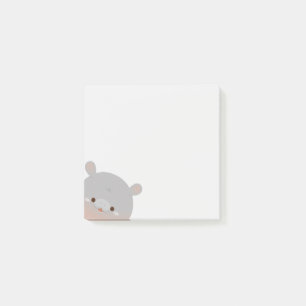 Notas Post-it® Moo Deng Pygmy Hippo