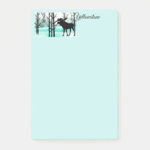 Notas Post-it® Moose Yellowstone Post-it-Notes