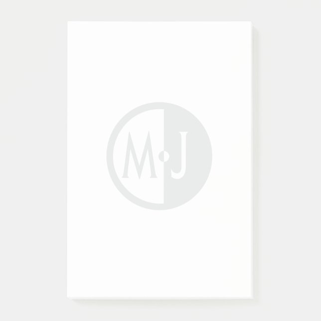 Notas Post-it® Morgan James 4" x 6" (Anverso)