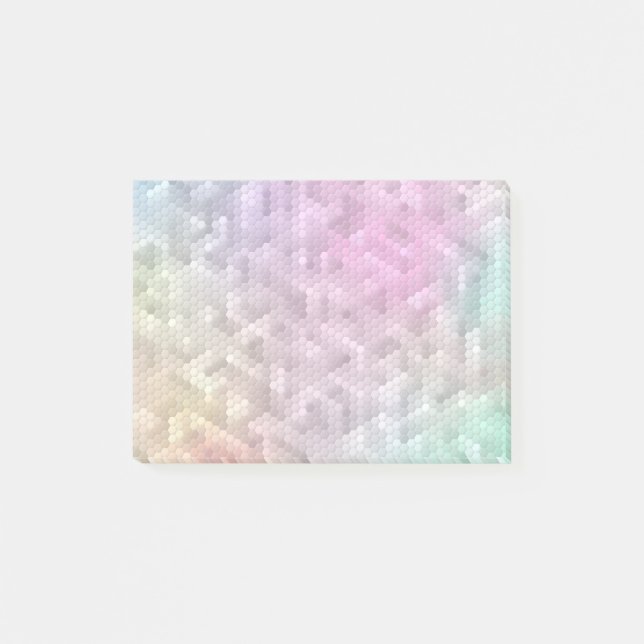 Notas Post-it® Mosaico de color arcoiris de Guay (Anverso)