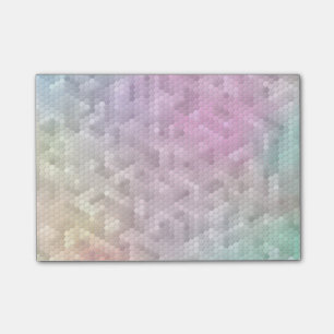 Notas Post-it® Mosaico de color arcoiris de Guay
